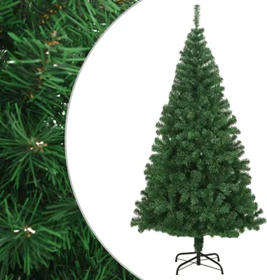 Obrázok produktu pre Umelý vianočný stromček s hustým ihličím, zelený 240 cm, PVC