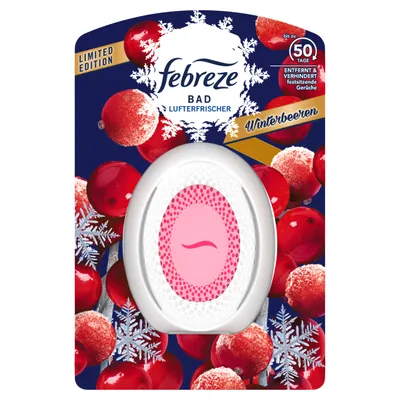 Produktbild von Febreze Lufterfrischer Bad u. WC Raumduft Duftspender Winterbeere