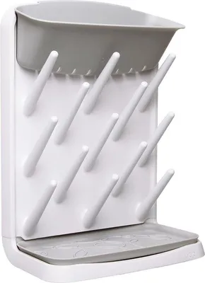 Obrázek produktu pro Šedý sušák na kojenecké lahve na kuchyňskou desku