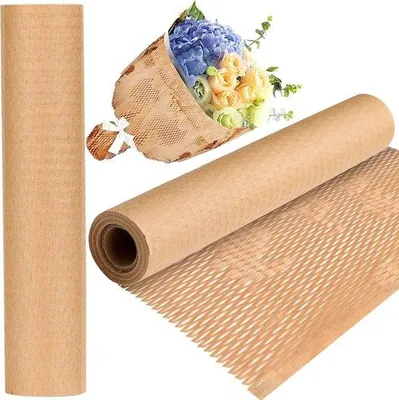 Obrázek produktu pro Obalový materiál, papír, vzduchová bublinka, tlumící fólie, role – bublinková fólie jako alternativa k papírové výplně pro stěhování a přepravu křehkých předmětů, rozměry 30 cm x 15 m