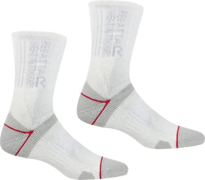 Produktbild von Regatta - "Blister Protection II" Stiefelsocken für Damen RG6000 (39,5 EU - 42 EU) (Helles Stahlgrau/Weiß)