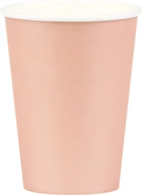 Obrázek produktu pro Unique Party 53476, 355 ml, Papír, Růžové zlato, 8 kusů