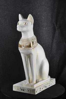 Produktbild von Design Ägyptische Katze Figur Statue Skulptur Figuren Skulpturen Deko Neu 74cm