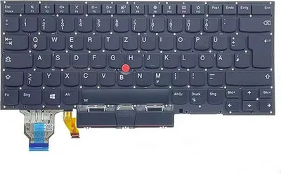 Produktbild von Tastatur für Lenovo Thinkpad X1 Carbon 7./8. Generation 2019 2020 mit Backlite