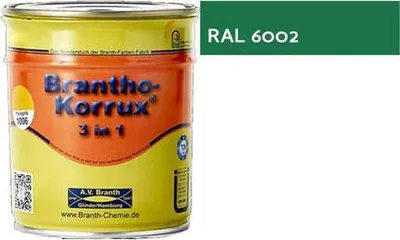 Produktbild von Brantho Korrux "3 in 1" 5 Liter, 6002 Laubgrün