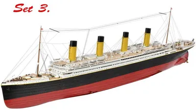 Zdjęcie produktu dla Krick Titanic 1:200 Zestaw pokładu dziobowego 3