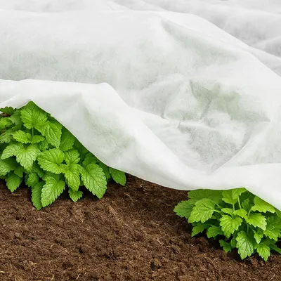 Produktbild von Gartenvlies, Pflanzenvlies, Frostschutz, 1,6 x 5 m - 30 g/m², Gartenvlies, Frostschutzvlies, Pflanzenabdeckung, Vlies für Kaltgewächshäuser, Vliesstoff, Winterfrostschutzvlies, Hochbeete, Gemüse, Rasen