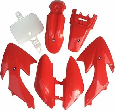 Produktbild von Verkleidungs SET Rot Typ 1 Dirt Bike Pit Bike HMParts