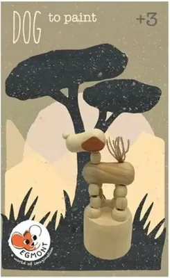 Produktbild von Egmont Toys Schiebepuppe Hund zum Bemalen