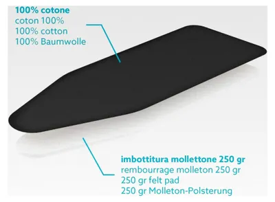 Produktbild von Bügelbrettbezug TRIANGOLI BLAU X-Large