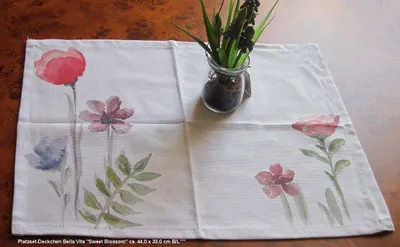 Produktbild von Platzset-Deckchen Bella Vita "Sweet Blossom" ca. 44,0 x 33,0 cm B/L