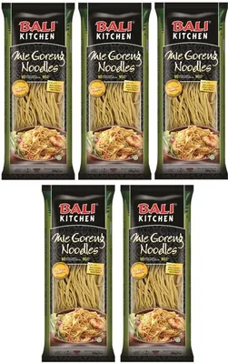 Produktbild von 5er Pack - BALI KITCHEN Mie Goreng Nudeln (5x 200g) | Bami Goreng Nudeln | Mie Goreng Noodles