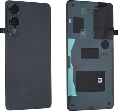 Productafbeelding van Originele achterkant voor de Samsung S25 Edge - titanium zwart