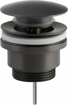 Obrázok produktu pre Vypúšťacia súprava 5/4", click-clack, veľká zátka, (H) 10-55 mm, pištoľový kov
