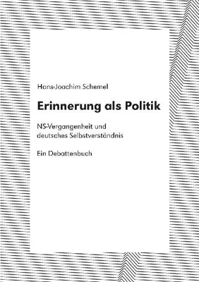 Produktbild von Erinnerung als Politik