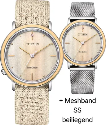 Obrázek produktu pro Dámské hodinky Citizen EM1006-40A Eco-Drive Ambiluna + náhradní řemínek
