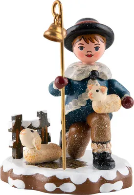 Produktbild von Winterkinder Sternsinger "Der gute Hirte" (9cm) von Hubrig Volkskunst