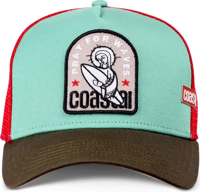 Produktbild von Coastal HFT Trucker Cap Pray for Waves shiny Shilf