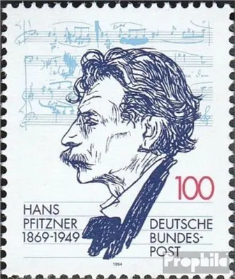 Produktbild von Briefmarken BRD (BR.Deutschland) 1994 Mi 1736 (kompl.Ausg.) FDC 125.Geburtstag von Pfitzner