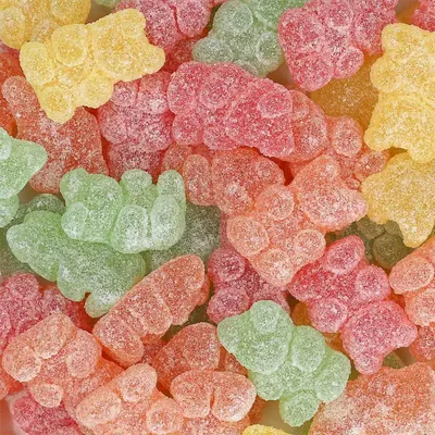 Produktbild von Yummi Yummi Fruchtgummi Bären extra sauer 1kg