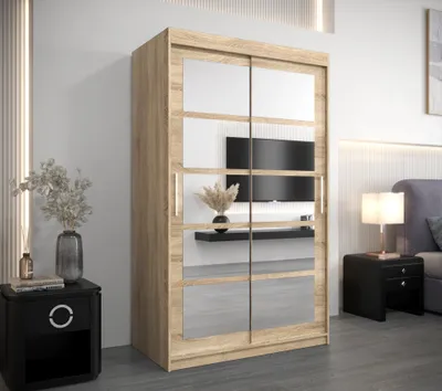 Zdjęcie produktu dla MINIO szafa 120 cm ROMA 2 dąb sonoma