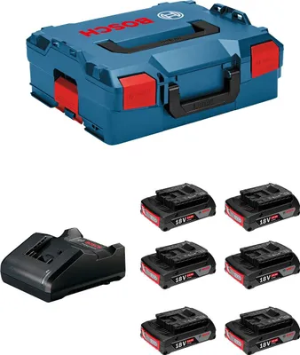 Produktbild von Power Set BOSCH (6 x 2,0 Ah + GAL18V-20 + L-Boxx 136)
