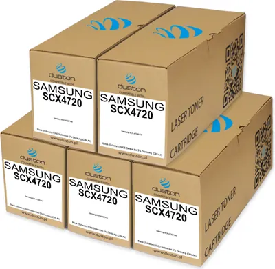 Obrázok produktu pre 5x SCX4720, SCX-4720D5 Tonerová kazeta do tlačiarne čiernej farby kompatibilná so Samsung SCX4720