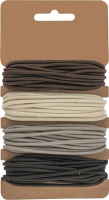 Produktbild von Glorex Gummibänder 4 x 3 m, Ø 2 mm