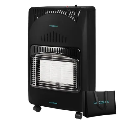 Obrázok produktu pre Cecotec 05850, Prenosný krb, Zatvorené, Zemný plyn, Čierna, Vnútorný, 100%