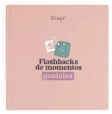 Kleines Fotoalbum mit 64 Seiten und 8 Stickerbögen