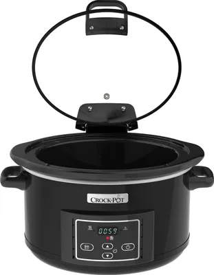 Productafbeelding van Crock-Pot CSC052X Stoomoven, 4 liter, zwart/zilver