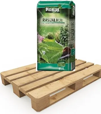 Produktbild von Plantop Rasenerde 40x 45 L mit Sand für optimale Wasserableitung und gegen Rispengras