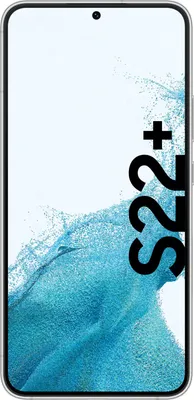 Produktbild von Galaxy S22+ 5G 128GB Phantom White Smartphone