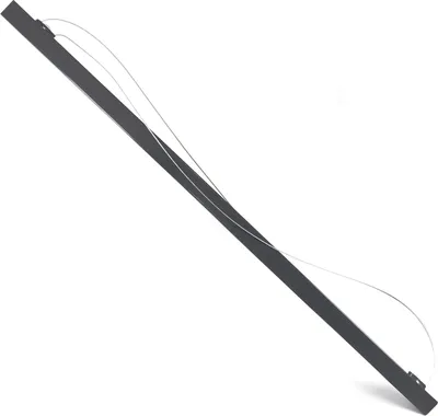 Produktbild von Wiltec Verlängerung 140 cm für XXL Plattenheber bis max. 68 kg, Montagehilfe für Trockenbau, Rigipsplatten Paneelheber mit 3 Rädern, schwarz