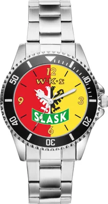 Produktbild von KIESENBERG Herrenuhr Armbanduhr Wroclaw Geschenk Fan Artikel Zubehör Fanartikel Analog Quartz Uhr 21054
