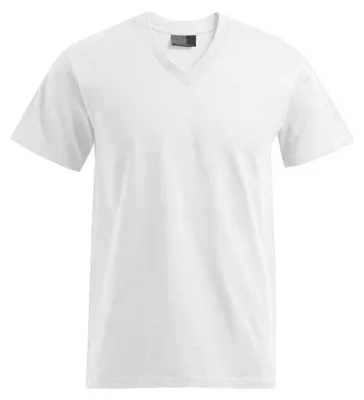 Produktbild von Promodoro - "Premium" T-Shirt V-Ausschnitt für Herren/Damen Uni LT2656 (M) (Weiß)