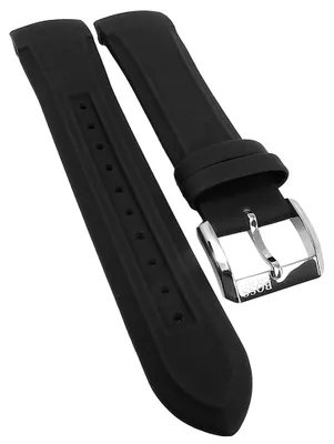 Produktbild von Hugo Boss Uhrenarmband 22mm Kunststoff schwarz 1512803 1512804 1512805
