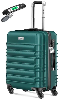 Produktbild von KESSER® Reisekoffer Hartschalen Koffer mit Zahlenschloss, Waage + Gepäckanhänger