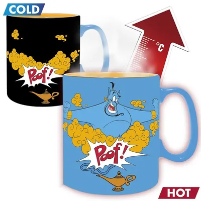 Produktbild von ABYstyle - Disney Aladdin Gini Thermoeffekt  Tasse