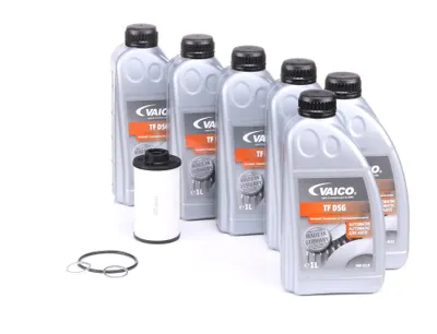 Produktbild von VAICO Ölwechselkit für Automatikgetriebe Satz Doppelkupplungs Doppelkupplungs 6 Gang 6L für VW Golf VII Schrägheck (5G1, BQ1, BE1, BE2) DQ250 02E 0D9