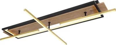 Produktbild von Globo Lighting Deckenleuchte Metall schwarz matt, LED