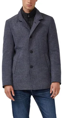 Produktbild von s.Oliver 2167367.58W0.56, Männlich, Kleidungsknopf, Acryl, Elasthan, Polyamid, Polyester, Viskose, Wolle, Dunkelblau