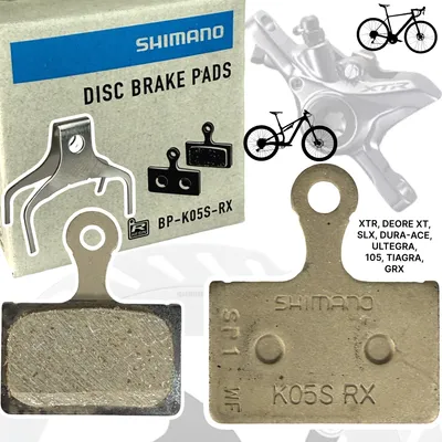 Produktbild von Shimano K05S-RX Resin XT XTR 105 Ultegra Disc Scheibenbremsbeläge