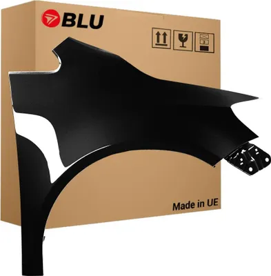 Zdjęcie produktu dla BLU Błotnik pasujący do VW Volkswagen Golf V+ / Golf 5 PLUS LC9Z Prawy Czarny BlackMagic | 2005-2009 | Przedni Przód | Lakierowany | Gotowy do montażu  | Stal