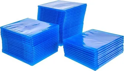 Produktbild von Famanu Blu-ray Hülle 39-50 - CD/DVD 1 Pack mit 50 Stück