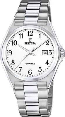Produktbild von Festina Edelstahl Herren Uhr Armbanduhr silber Casual D2UF20552/1