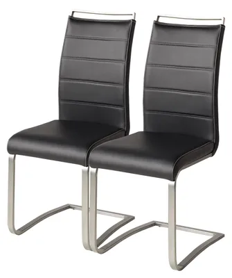 Produktbild von home24 Freischwinger-Set - Kunstleder
