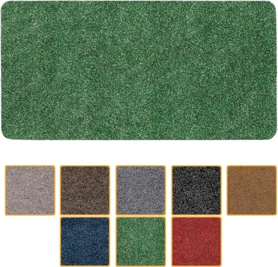 Imagen del producto de Alfombra resistente, impermeable, de 40 x 80 cm, lavable, ideal para la entrada
