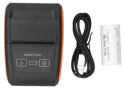 Produktbild von 58mm Thermodrucker 203DPI 90mm/s Wireless Mini BT Tragbarer Beleg für Supermarktrestaurant