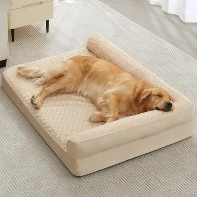 Imagen del producto de Cama ortopédica para perros - Cama para perros - Cama para mascotas - Sofá para perros - Para perros grandes - Extra comodidad